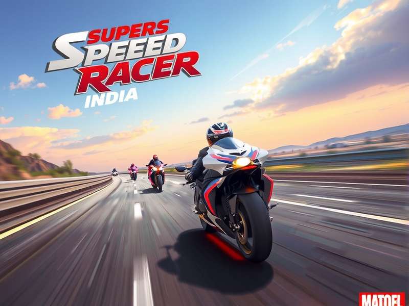 Super Speed Racer India Game Cover